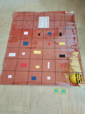 "Φτιάχνω τον δικό μου πίνακα  Μοντριάν"